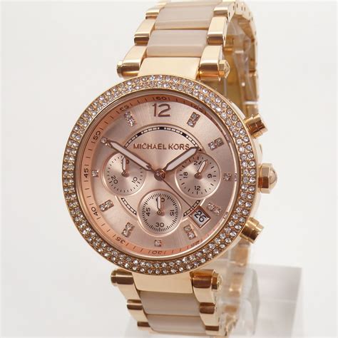 michael kors rosegold uhr mk|Michael Kors rose gold watch.